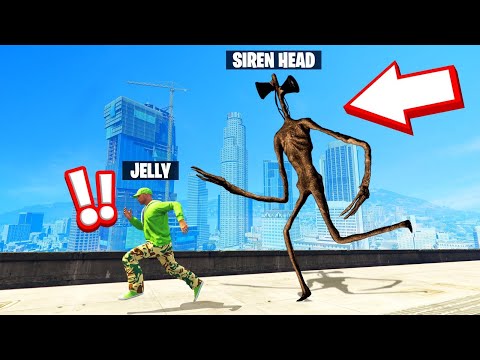 Jelly I Found Siren Head In Gta 5 Scary Rfg Free Games