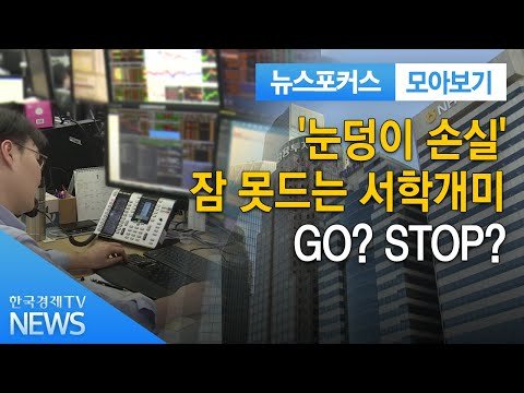 [한국경제TV] ‘눈덩이 손실’ 잠 못드는 서학개미…GO? STOP? / 한국경제TV | 경제뉴스 – 코리아어게인