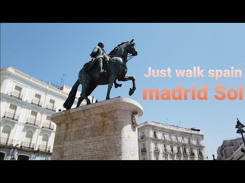 [고고스페인] [랜선투어] 🇪🇸 City Tour  # MADRID Walking around / Solo caminar / wandern / 散策