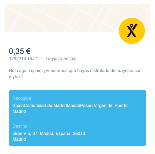 스페인 택시 호출