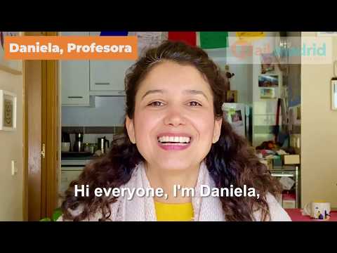 [AIL MADRID 마드리드 어학원] Daniela, teacher of the virtual classroom at AIL Madrid