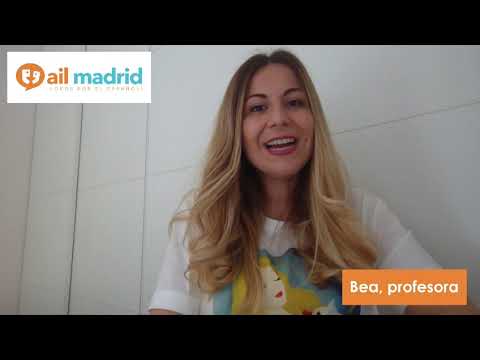 [AIL MADRID 마드리드 어학원] Bea, profesora del aula virtual de AIL Madrid