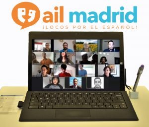 [AIL MADRID 마드리드 어학원] El aula virtual de español de AIL Madrid, en casa, ¡pero con las ventanas abiertas!