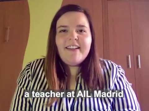 [AIL MADRID 마드리드 어학원] Alba, teacher of the virtual classroom at AIL Madrid