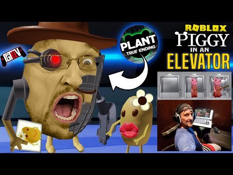 Fgteev I Am Mr P In Roblox Piggy Gaming In An Elevator Fgteev S Chapter 12 Plant True Ending Spainagain - roblox piggy escape peppa granny chapter 1 2 3 4 5 6 the fgteev boys gameplay 56 youtube