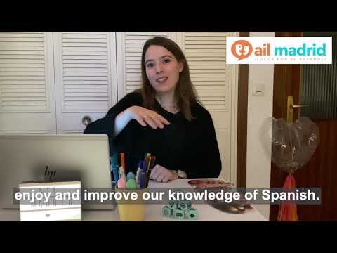 [AIL MADRID 마드리드 어학원] María S, teacher of the virtual classroom at AIL Madrid