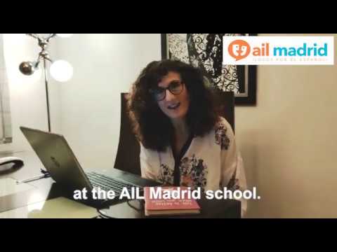 [AIL MADRID 마드리드 어학원] Paloma M, teacher of the virtual classroom at AIL Madrid