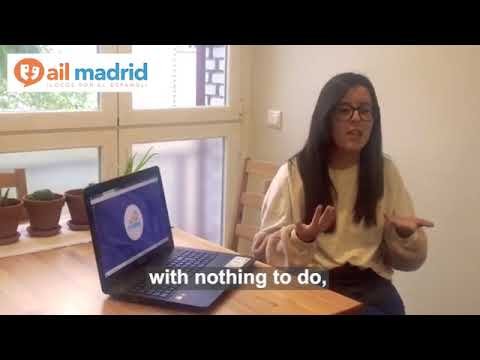 [AIL MADRID 마드리드 어학원] Lara, teacher of the virtual classroom at AIL Madrid
