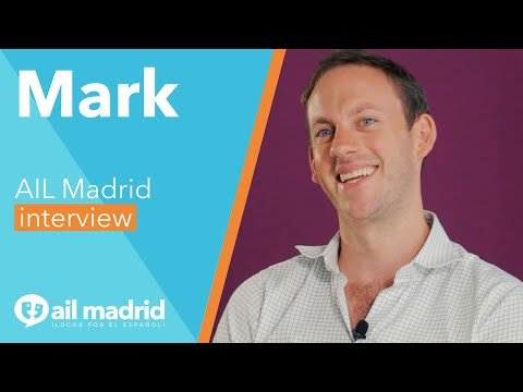 [AIL MADRID 마드리드 어학원] Our encouraging student Mark, from London!