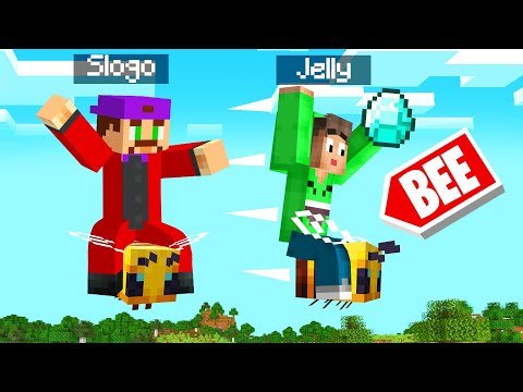 Jelly Race On Bees To Win Diamonds Minecraft Spainagain Part 29 - crainer games roblox bee swarm simulator