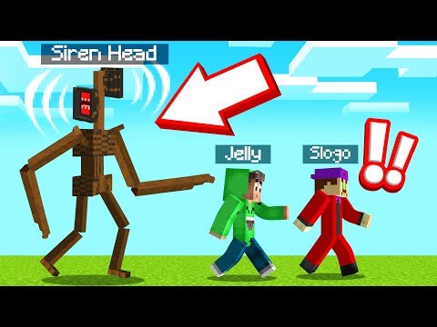 Jelly Run From Siren Head In Minecraft Scary Rfg Free Games Spainagain Part 70 - siren head roblox game walkthrough