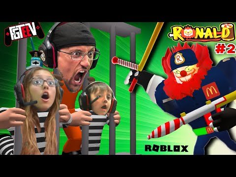 Fgteev Roblox Ronald The Cop Jailbreak From Clown Prison Fgteev Escapes Chapter 2 Spainagain - roblox codes for songs youtube intro vanoss