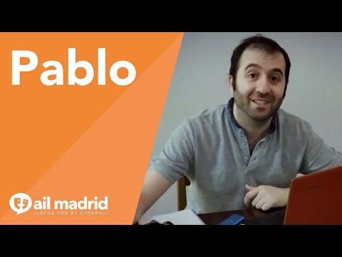 [AIL MADRID 마드리드 어학원] Meet Pablo, a Spanish language fan!