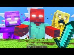 Overpowered Element ALL MOBS Are Overpowered ELEMENTS In Minecraft! | SpainAgain