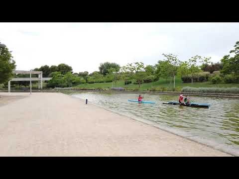 [SpainAgain] Kayak or Canoe – Park Juan Carlos I – Walking in Madrid, Spain Travel 4K