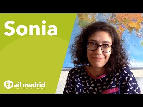 [AIL MADRID 마드리드 어학원] Sonia loves to teach Spanish so she can share its culture!