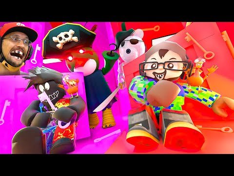 Fgteev Roblox Piggy Color Blind Map Ghosty Vs Budgey Custom Mini Game By Fgteev Build Mode Rfg Free Games Spainagain - piggy roblox coloring pages budgey