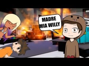 mi bebe se quema roblox roleplay en espanol youtube