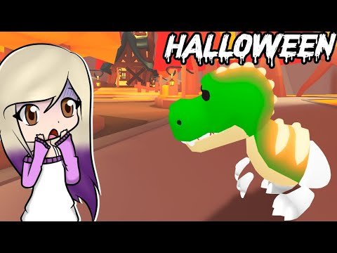 Lyna Nuevo T Rex Esqueleto Y Mascotas De Halloween En Adopt Me Roblox Con Chocoblox Rfg Juegos Gratis Spainagain