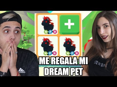 Lyna Me Sorprende Con Mi Dream Pet En Adopt Me Roblox Me Emociono Spainagain - roblox adopt me lyna