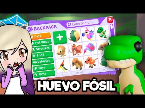 Lyna Nuevo Huevo Fosil Y Dinosaurios Mascota En Adopt Me Roblox Con Chocoblox Rfg Juegos Gratis Spainagain - huevo secreto con mascota todos los huevos de adopt me roblox