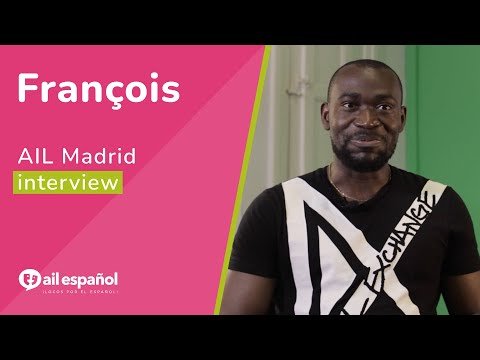 [AIL MADRID 마드리드 어학원] ¡Meet François! One of our Spanish students at AIL Madrid