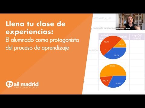 [AIL MADRID 마드리드 어학원] Webinario “Llena tu clase de experiencias: el alumnado como protagonista del proceso de aprendizaje”