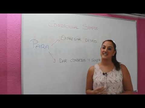 [AIL MADRID 마드리드 어학원] Learn Spanish Grammar – Aprende Español Condicional Simple