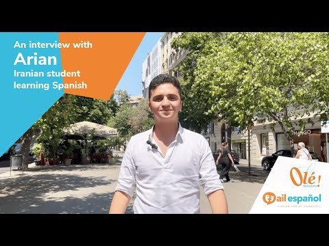 [AIL MADRID 마드리드 어학원] Interview: Meet Arian, our Iranian student in AIL Barcelona